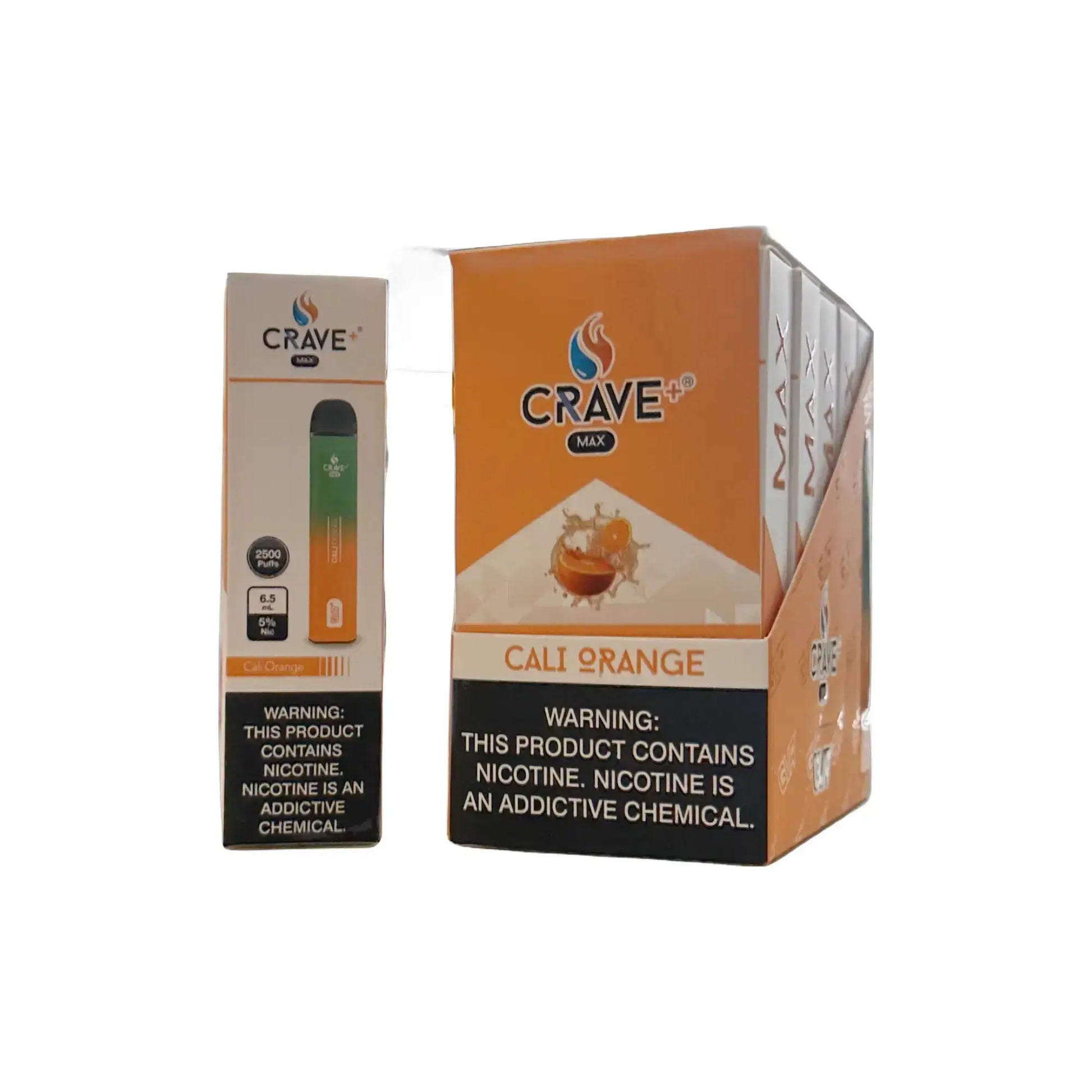 Crave Max Vape - 2500 Puffs (BOX DEAL) Crave
