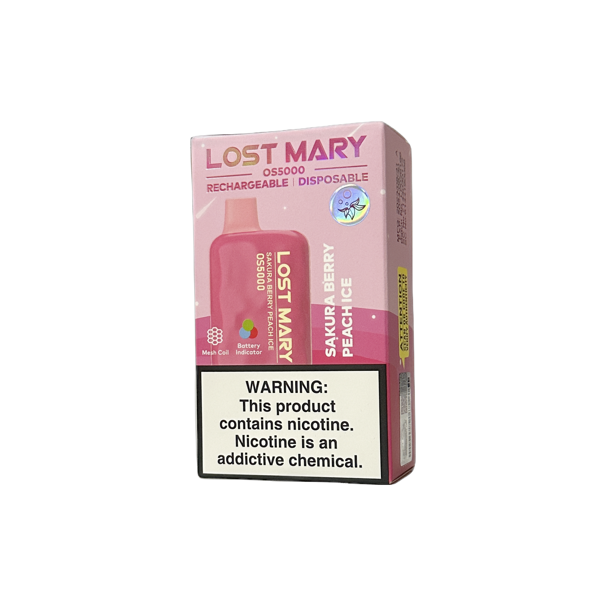 Lost Mary OS5000 Sakura Berry Peach Ice