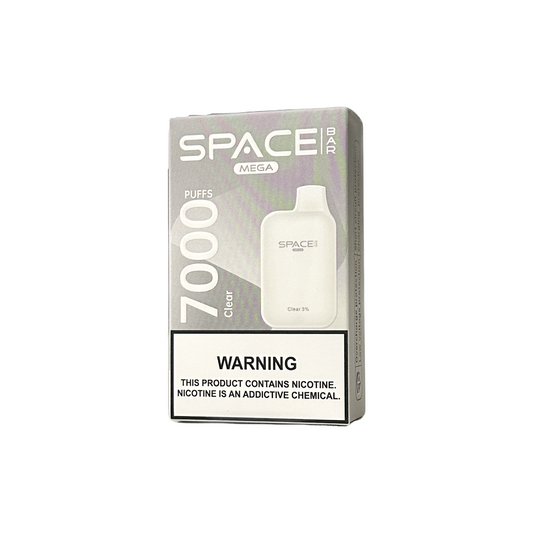 Space Bar Mega 7000 Puffs Clear 3%