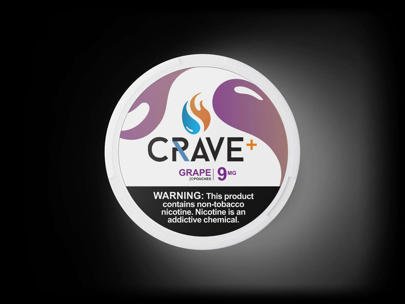 Crave Nicotine Pouches Crave, crave pouches grape 9mg