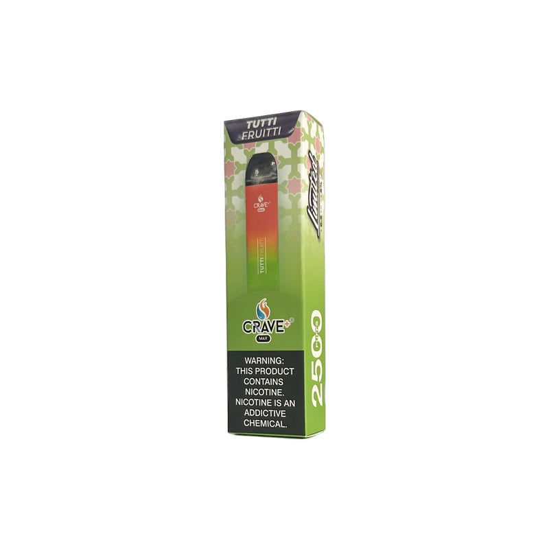 Crave Max, Crave Vape, buy Crave Max, Crave Max for sale, Crave Max flavors, Crave flavors vape, buy Crave Vape online, Crave Max GVR, Crave 2500 puffs, Crave Max Tutti Frutti, Crave Max Tutti Frutti, Tutti Frutti Crave Max, Crave Max Tutti Frutti, Vape Szn, Vapeszn, Crave Max Vape
