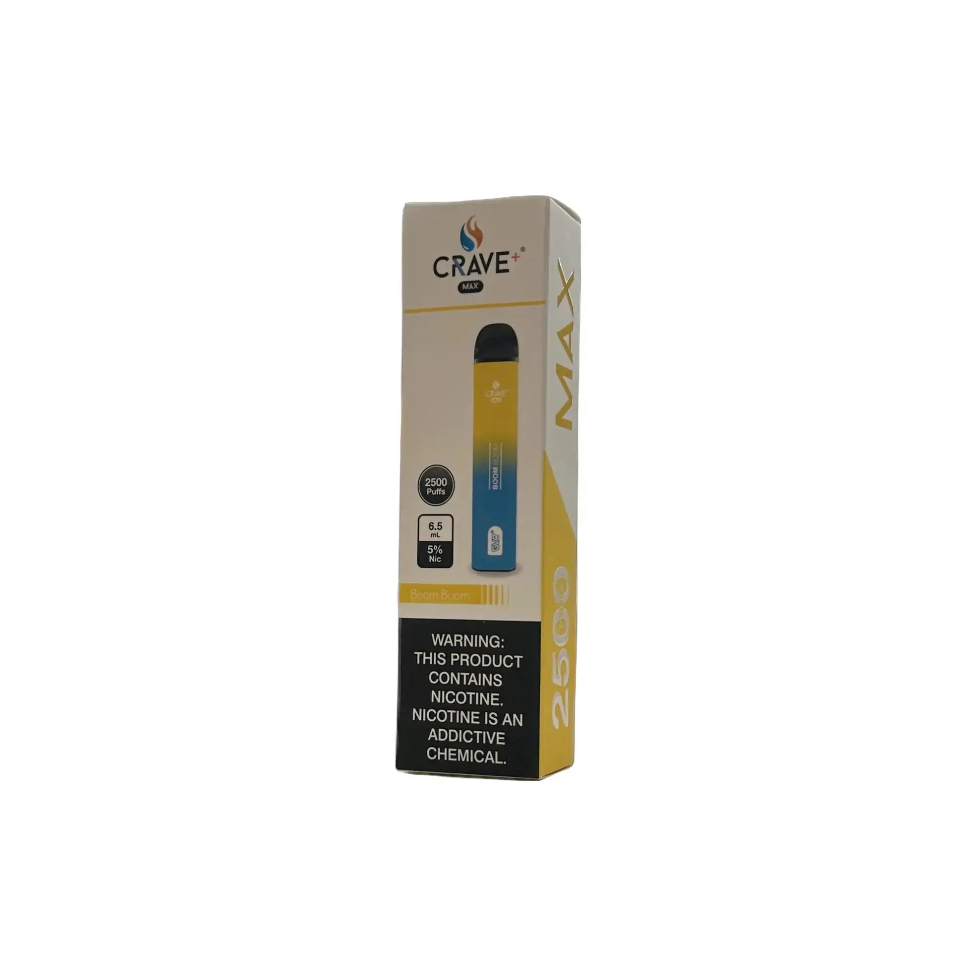 Crave Max Vape - 2500 Puffs Crave, crave max boom boom