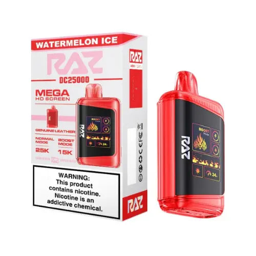 Raz LTX 25000 Raz - Watermelon Ice - Vape Szn, raz watermelon ice, watermelon ice raz vape