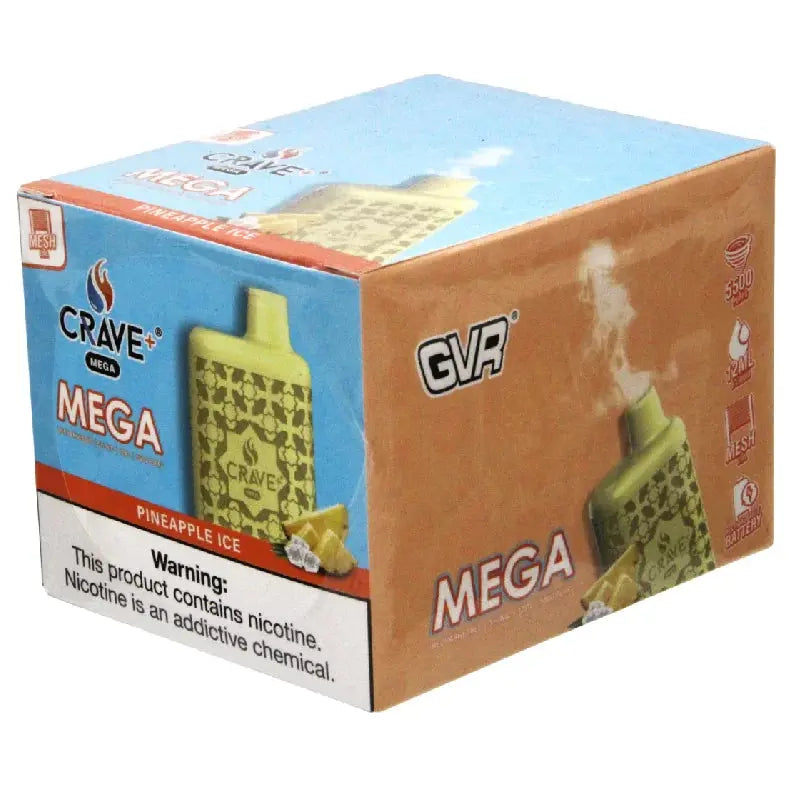 Crave Mega 5500 Crave, crave mega pineapple ice