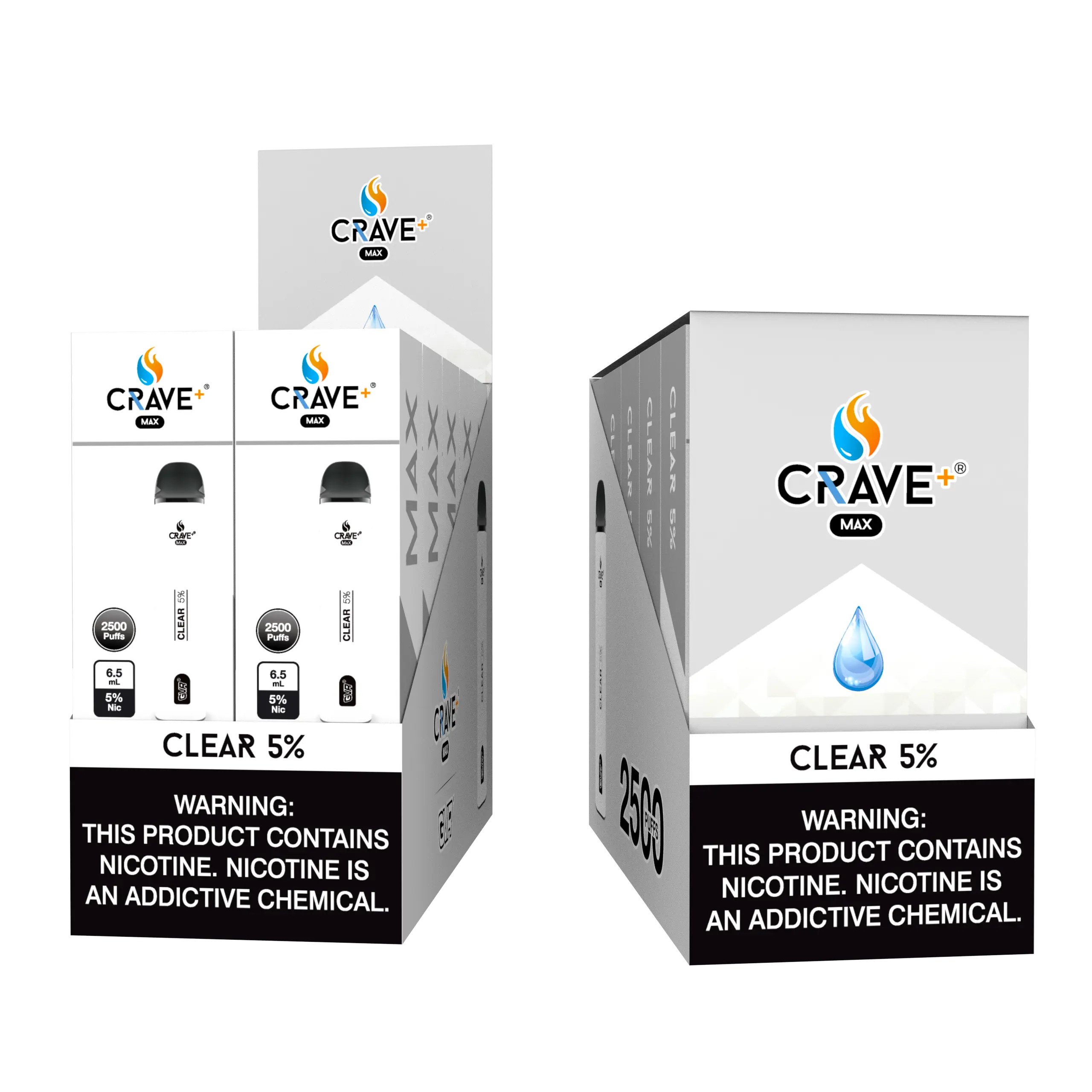 Crave Max Boxes Crave Max Disposable 2500 Puffs