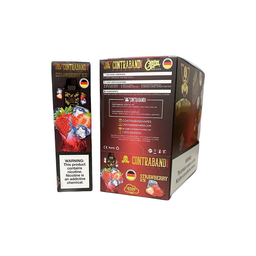 Contraband El Cartel 4500 | Contraband El Cartel Vapes | VapeSzn