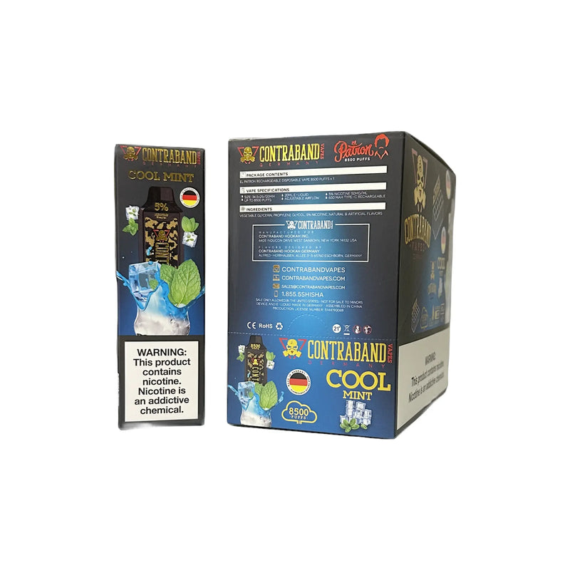 Contraband El Patron Disposable Vape - 8500 Puffs (BOX DEAL) - VSZN
