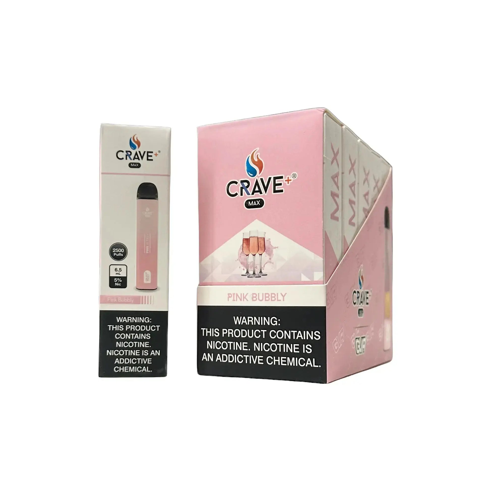 Crave Max Vape - 2500 Puffs (BOX DEAL) Crave