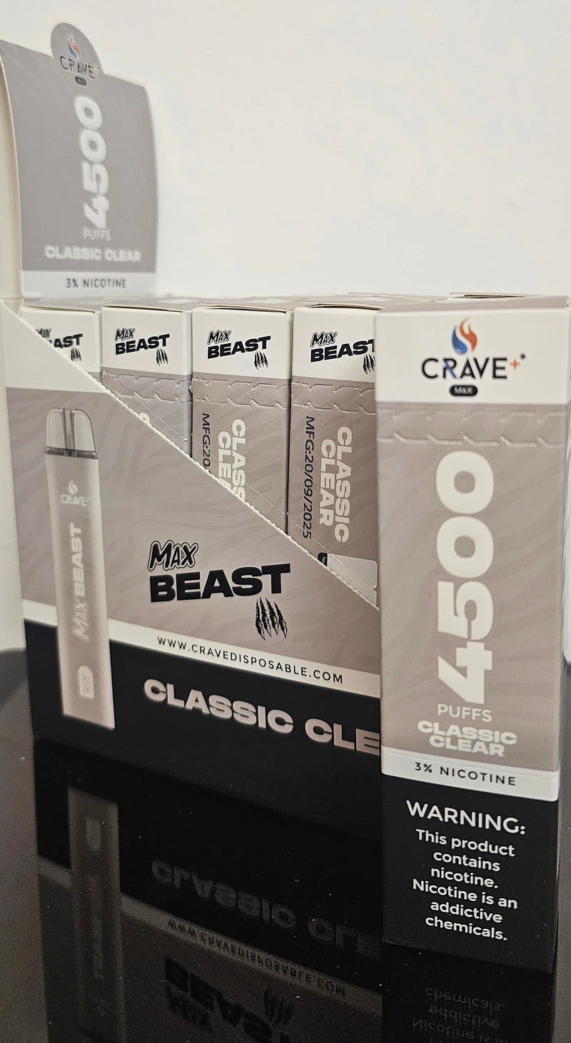 Crave Max Beast 4500 Puffs – Max Beast Disposable Vape | Online Crave