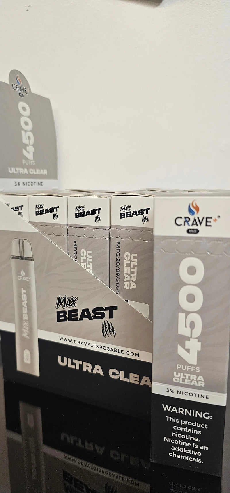 Crave Max Beast 4500 Puffs – Max Beast Disposable Vape | Online Crave