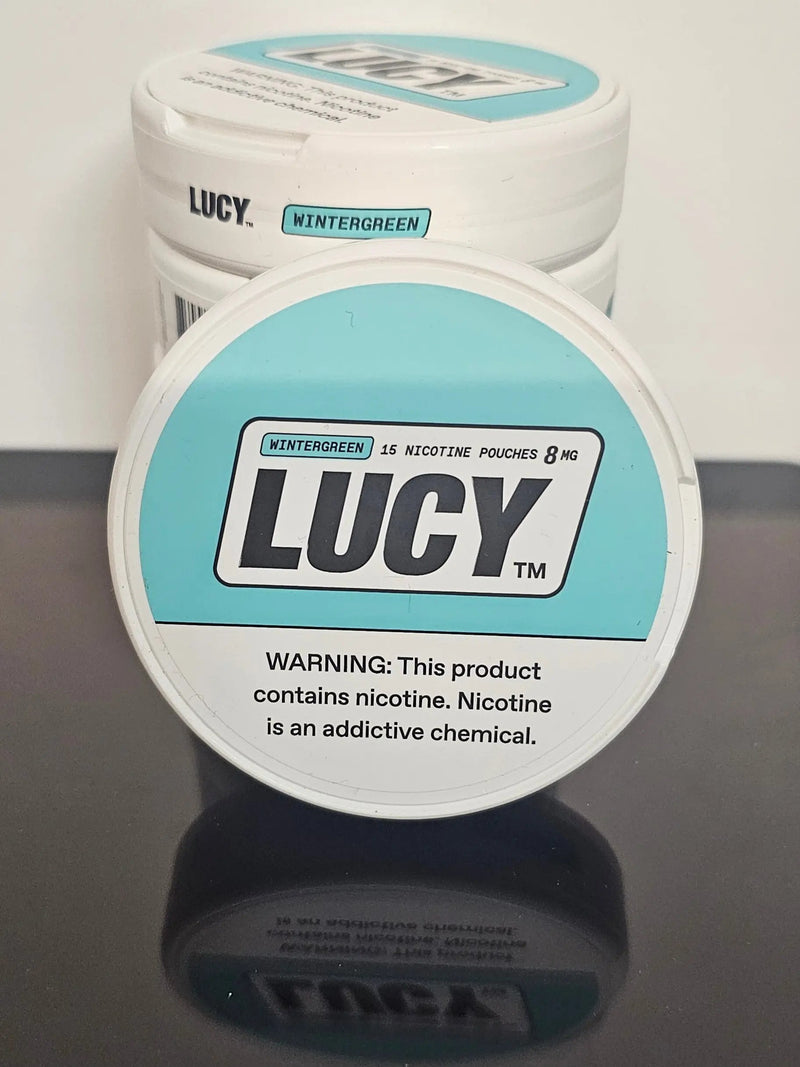 Lucy Nicotine Pouches – 15ct • 2–8 mg • Tobacco‑Free, Discreet & Smoke‑Free Lucy