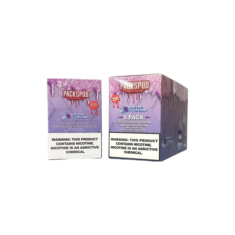 Packspod Disposable Vape - 5000 Puffs (BOX DEAL) - VSZN