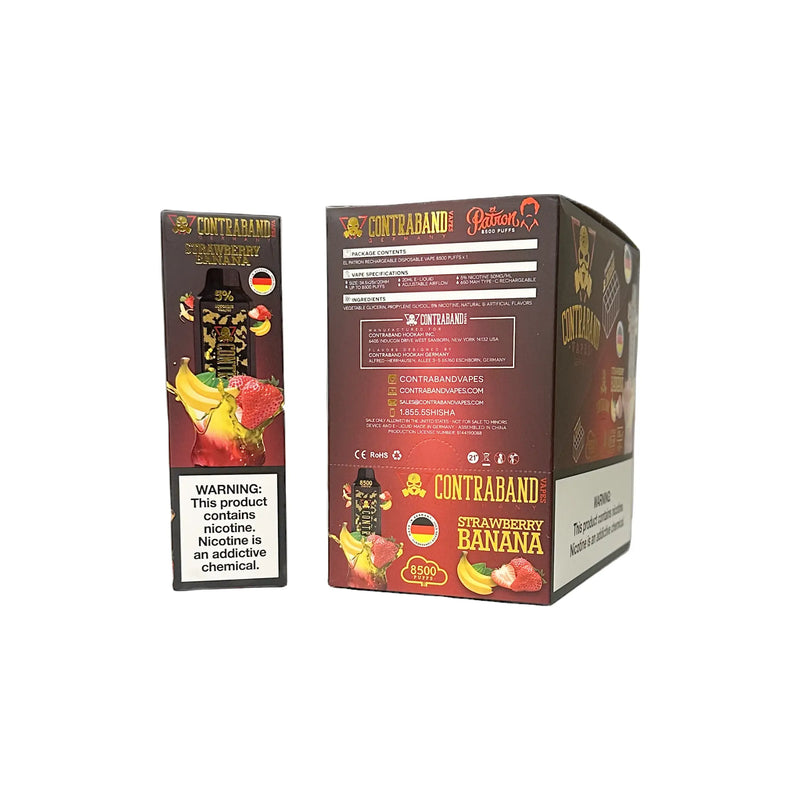 Contraband El Patron Disposable Vape - 8500 Puffs (BOX DEAL) - VSZN