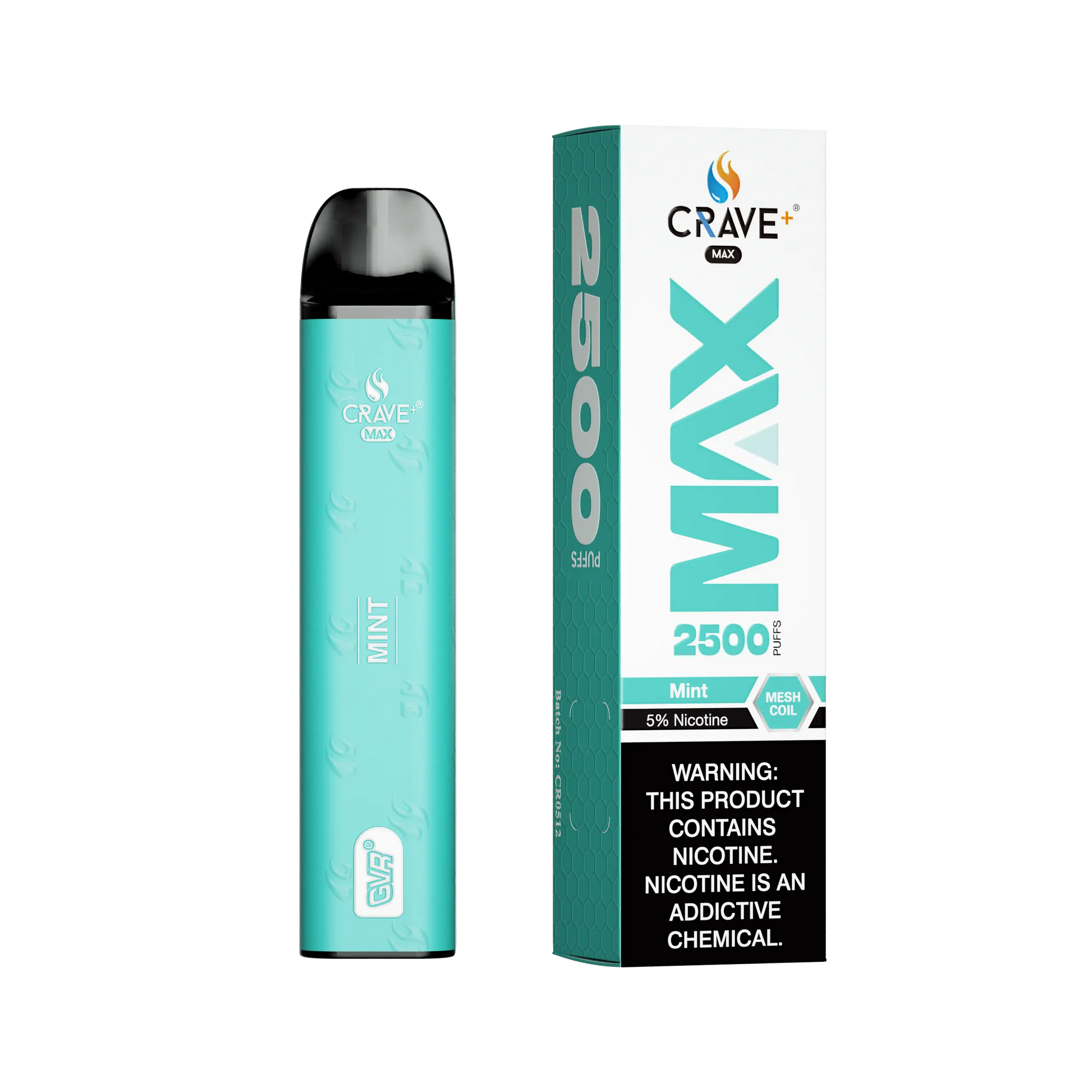 Crave Max Vape - 2500 Puffs Mesh Coil Crave