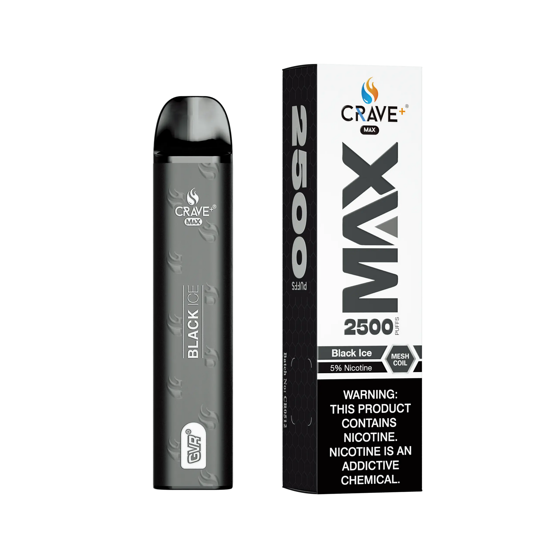 Crave Max Vape - 2500 Puffs Mesh Coil Crave