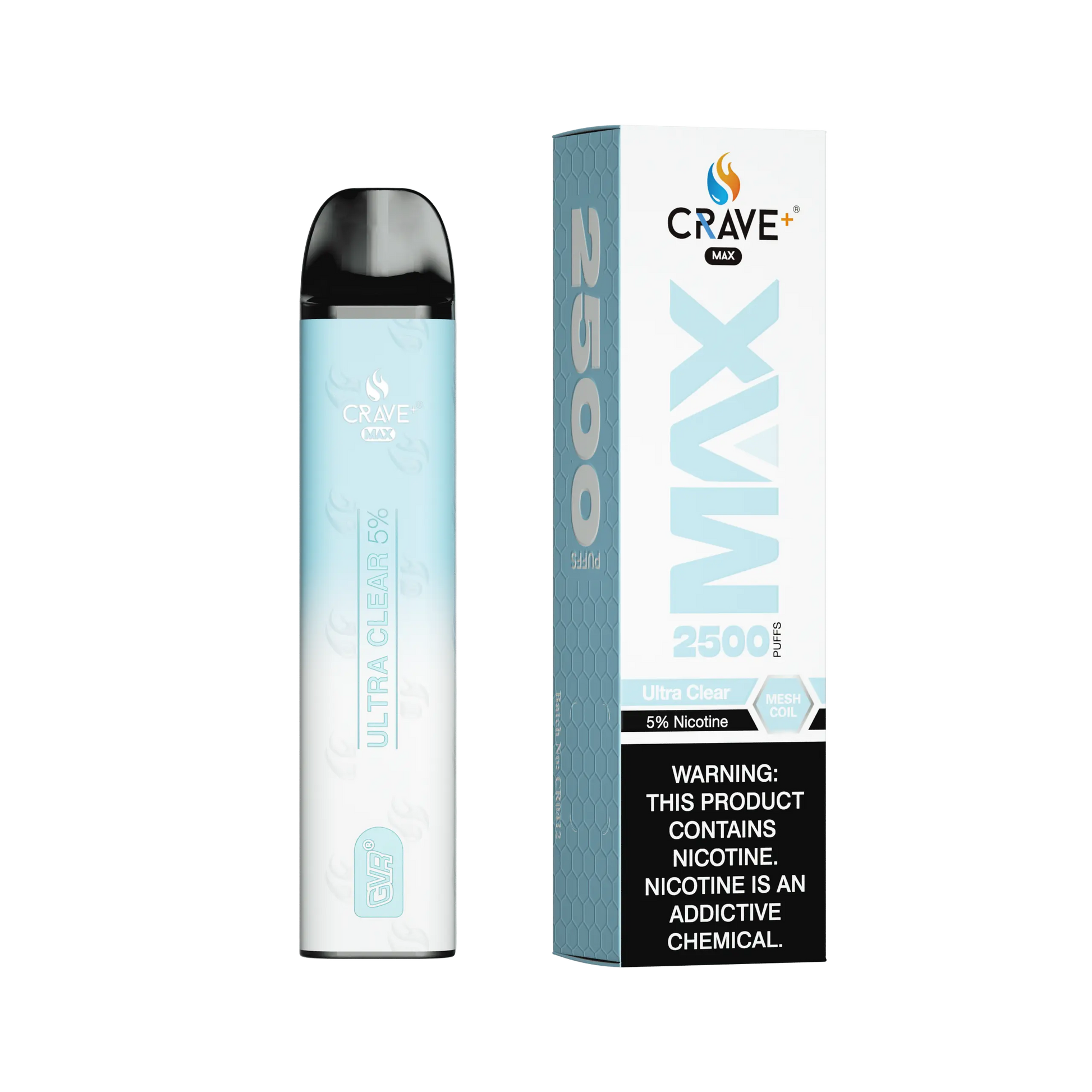 Crave Max Vape - 2500 Puffs Mesh Coil Crave