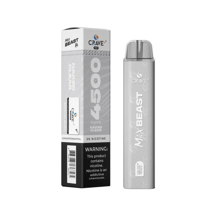 Crave Max Beast 4500 Crave, Crave Max Beast naked clear