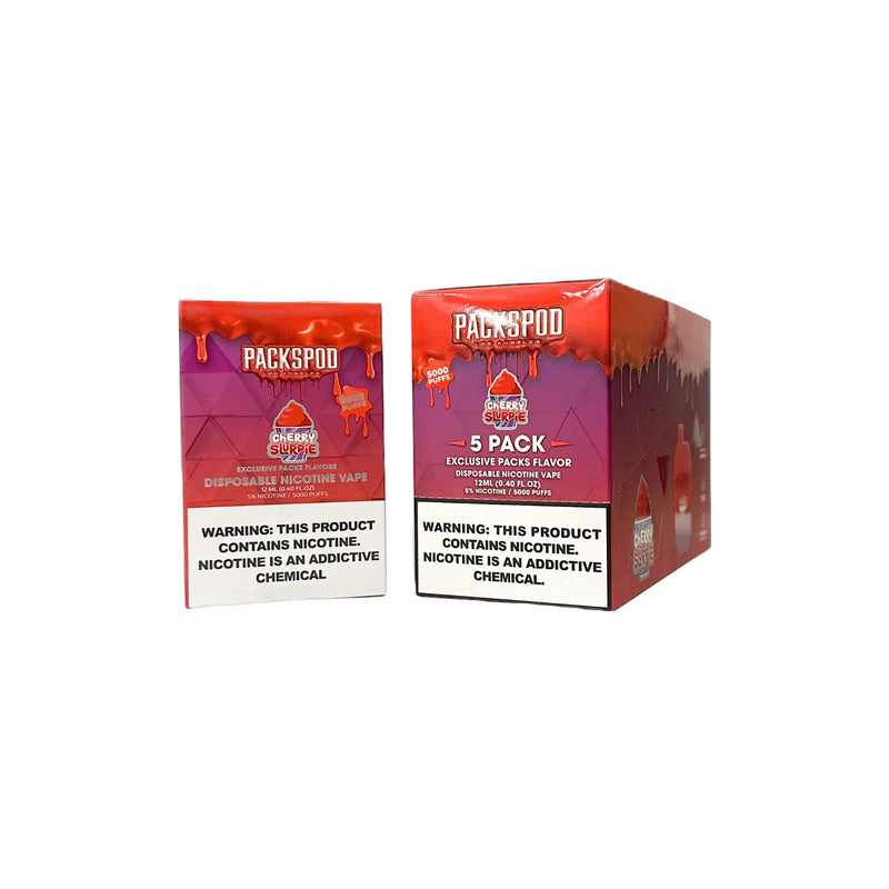 Packspod Disposable Vape - 5000 Puffs (BOX DEAL) - VSZN