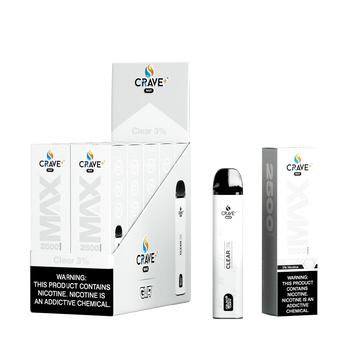 Crave Max Vape - 2500 Puffs Disposable Vape