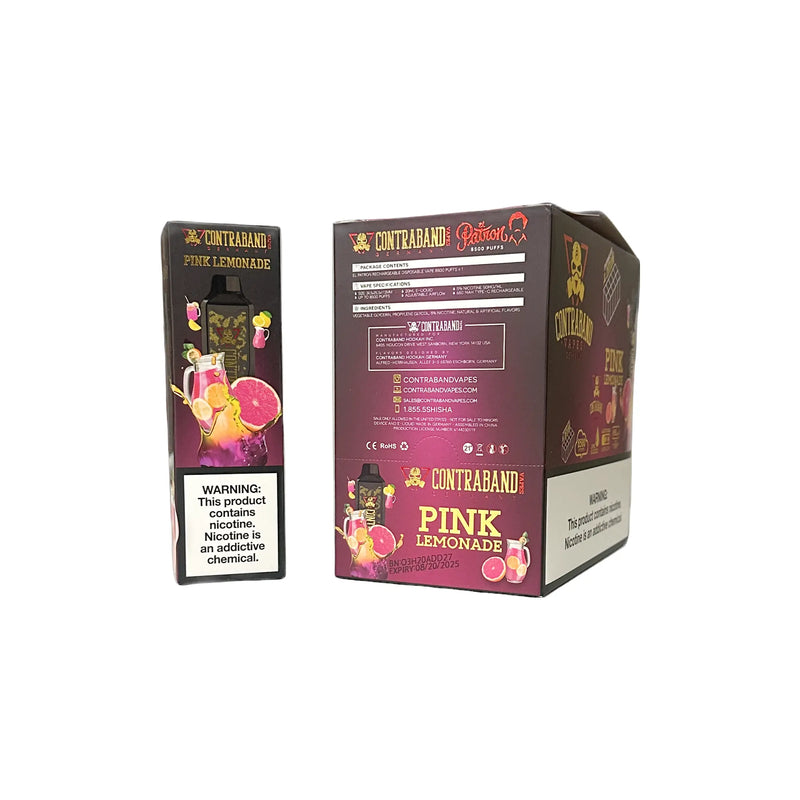 Contraband El Patron Disposable Vape - 8500 Puffs (BOX DEAL) - VSZN