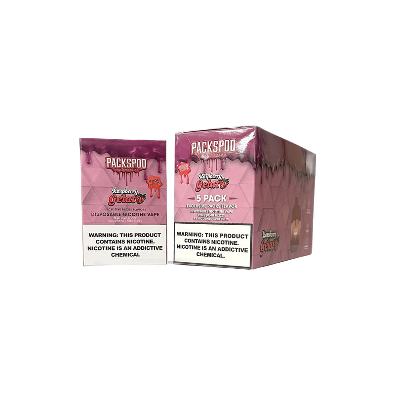 Packspod Disposable Vape - 5000 Puffs (BOX DEAL) - VSZN