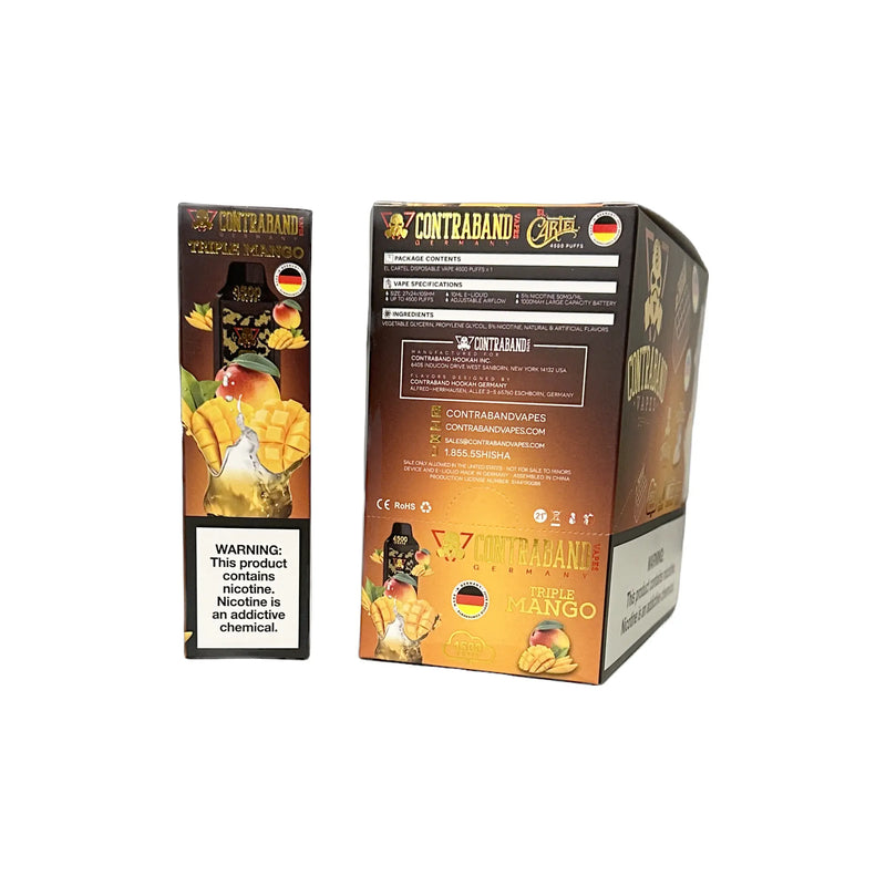 Contraband El Cartel Disposable Vape - 4500 Puffs (BOX DEAL) - VSZN