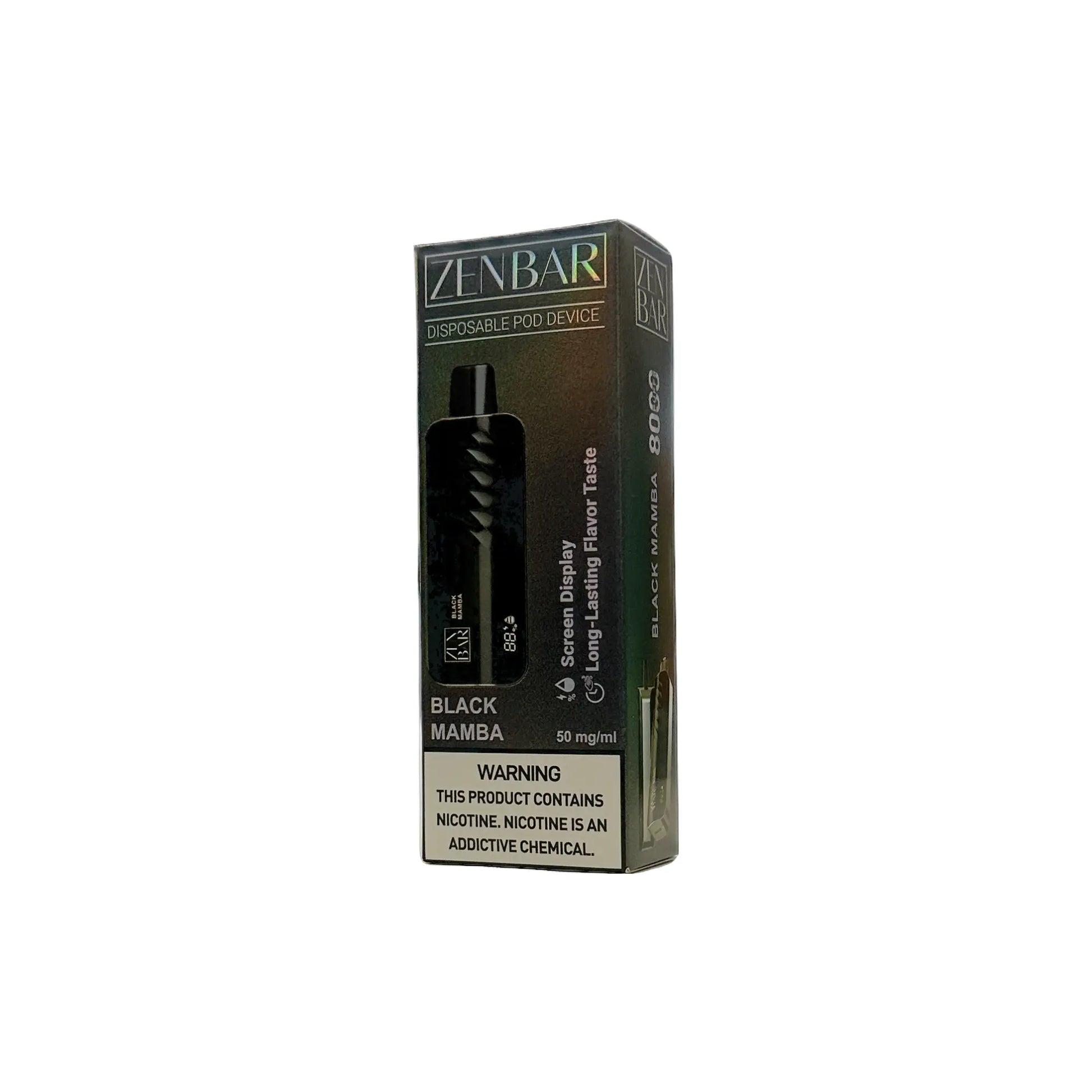 ZENBAR Black Mamba 8000 Puffs