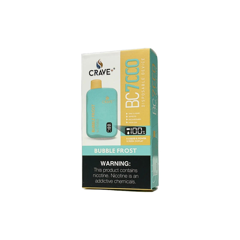 Crave BC7000 Puffs - VSZN, Crave BC7000 Crave bubble frost
