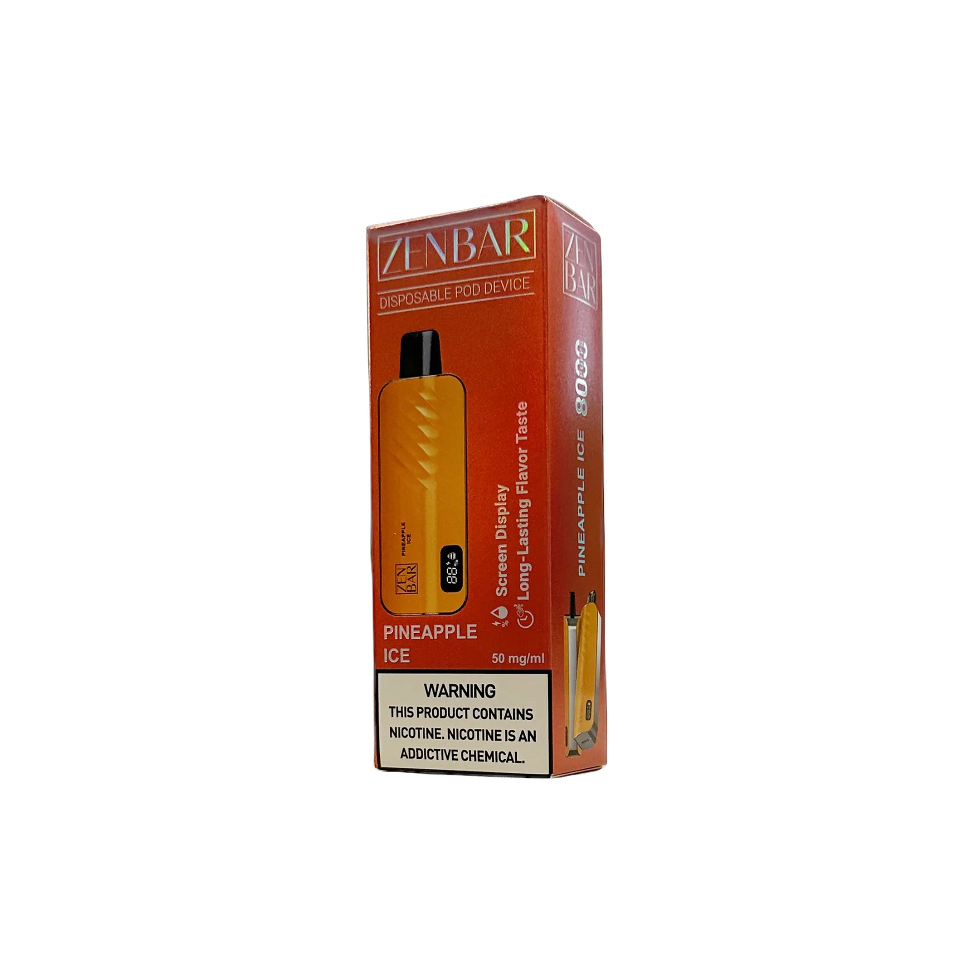 ZENBAR Pineapple Ice 8000 Puffs