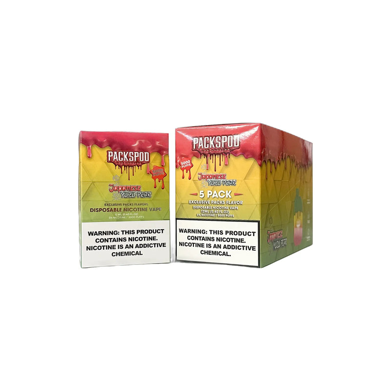 Packspod Disposable Vape - 5000 Puffs (BOX DEAL) - VSZN