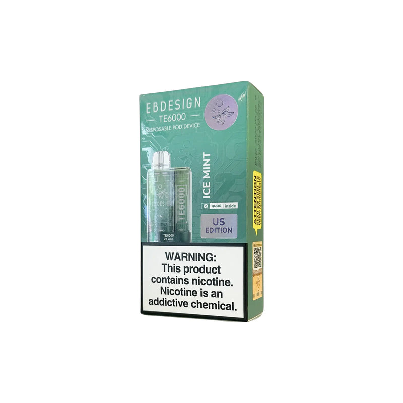 vapeszn, vapes szn, vapes, elf vape, eb design vape, eb design te6000, eb design disposable vapes, eb design 6000 puffs, eb design te 6000 ice mint, buy eb design vape, eb design ice mint vape.
