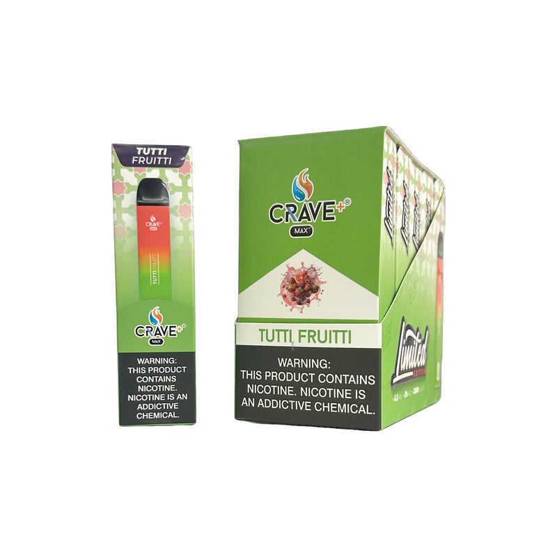 Crave Max, Crave Vape, buy Crave Max, Crave Max for sale, Crave Max flavors, Crave flavors vape, buy Crave Vape online, Crave Max GVR, Crave 2500 puffs, Crave Max Tutti Frutti, Crave Max Tutti Frutti, Tutti Frutti Crave Max, Crave Max Tutti Frutti, Vape Szn, Vapeszn, Crave Max Vape