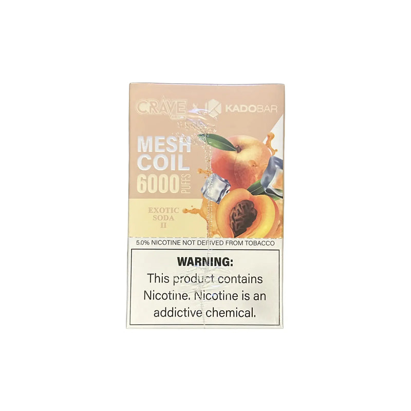Crave KadoBar 6000 Exotic Soda