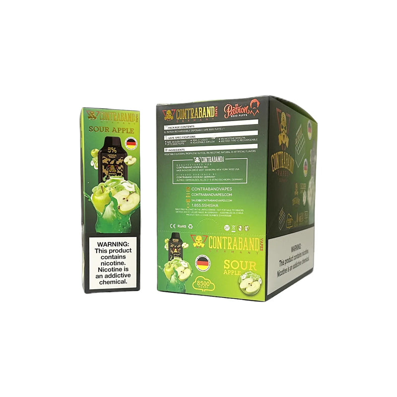 Contraband El Patron Disposable Vape - 8500 Puffs (BOX DEAL) - VSZN