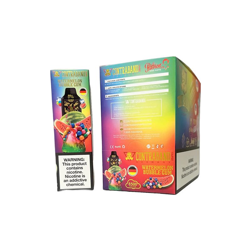 Contraband El Patron Disposable Vape - 8500 Puffs (BOX DEAL) - VSZN