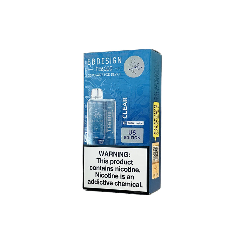 vapeszn, vapes szn, vapes, elf vape, eb design vape, eb design te6000, eb design disposable vapes, eb design 6000 puffs, eb design te 6000 clear, buy eb design vape, eb design clear vape.