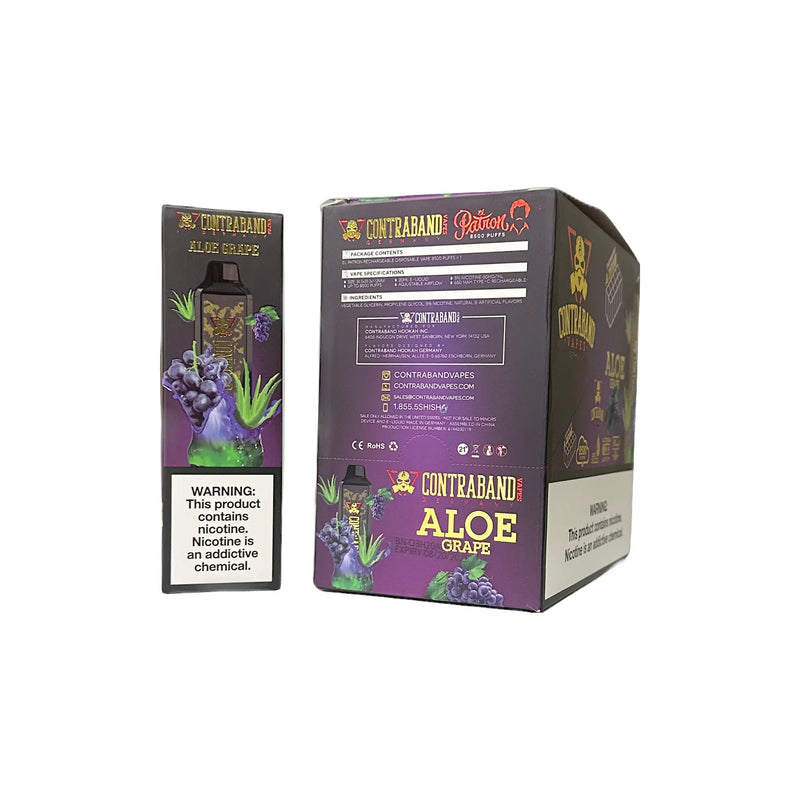 Contraband El Patron Disposable Vape - 8500 Puffs (BOX DEAL) - VSZN