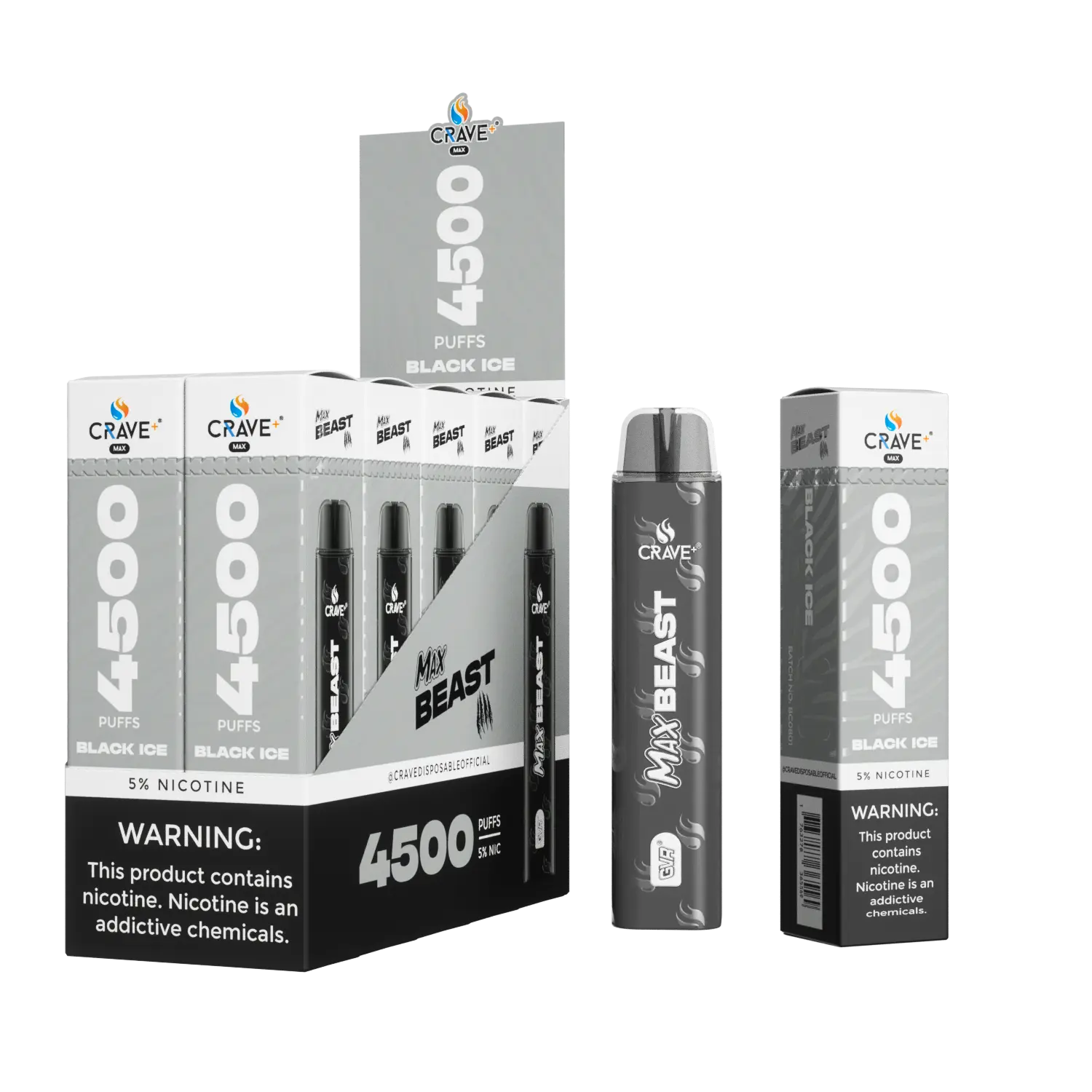 Crave Max Beast 4500 Puffs (BOX DEAL) - VSZN