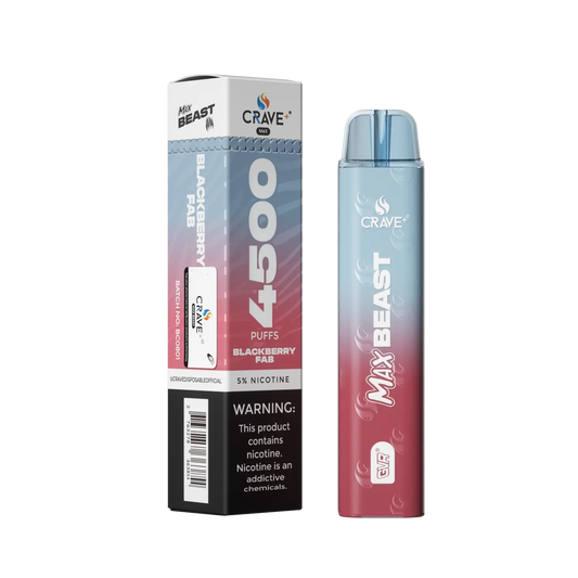 Crave Max Beast 4500 Crave, Crave Max Beast blackberry fab
