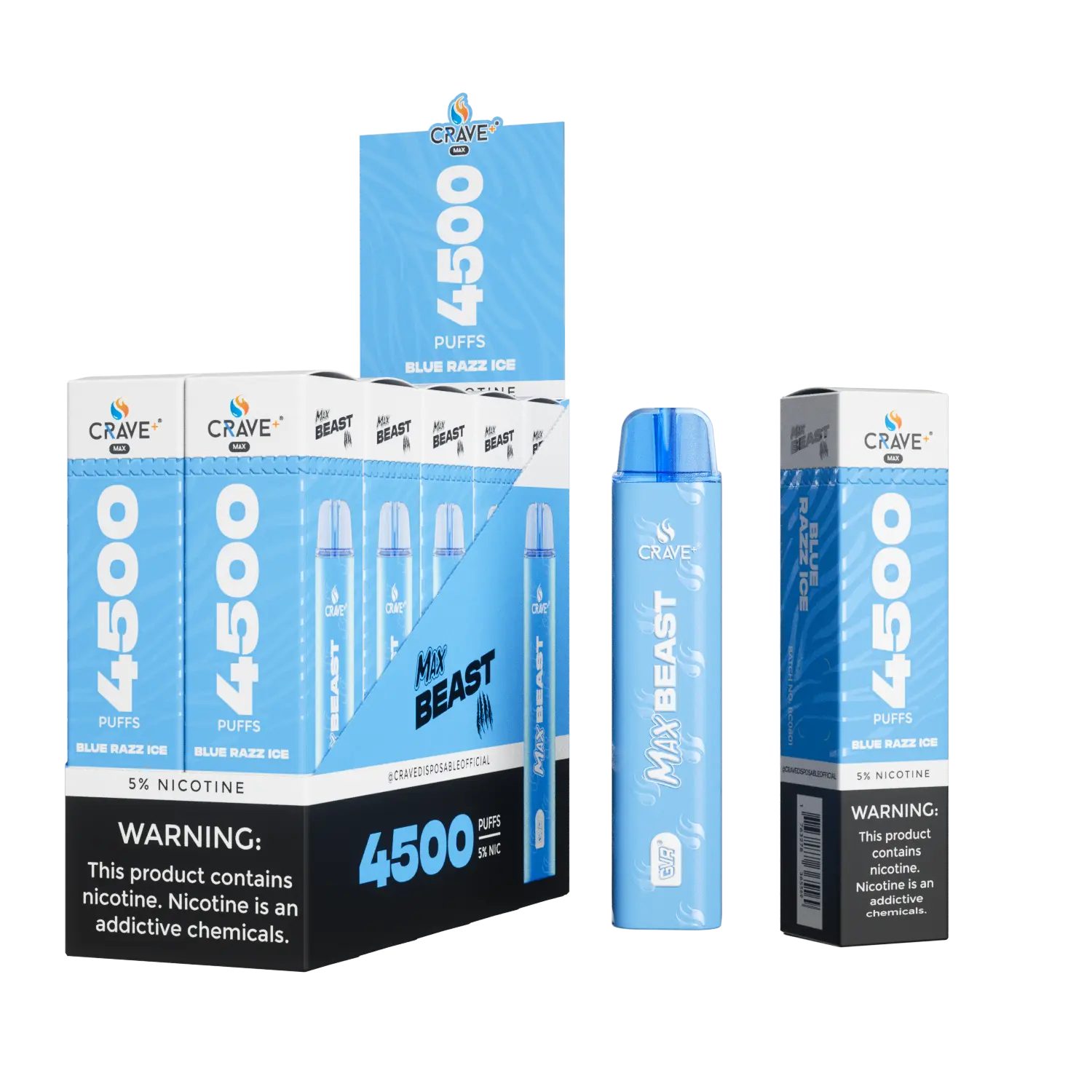 Crave Max Beast 4500 Puffs (BOX DEAL) - VSZN