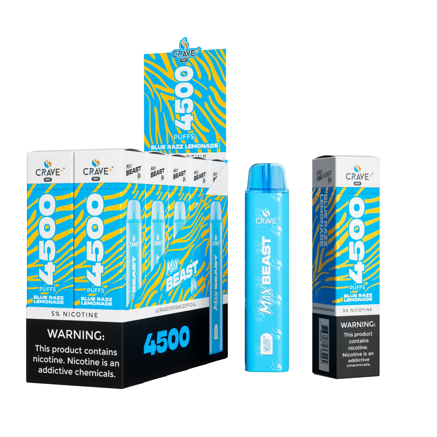 Crave Max Beast 4500 Puffs (BOX DEAL) - VSZN