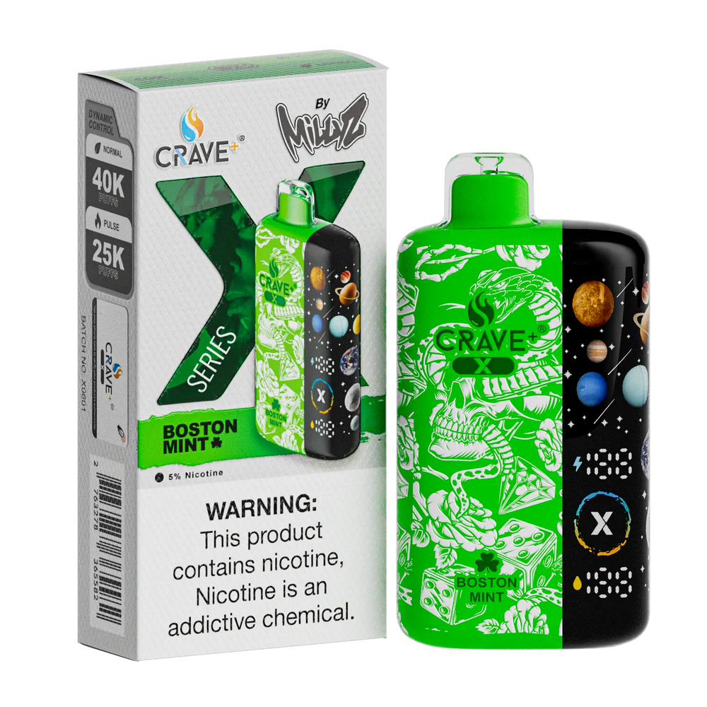 Crave X – Ultra Slim 40K / 25K Puffs | Crave X Series | Crave