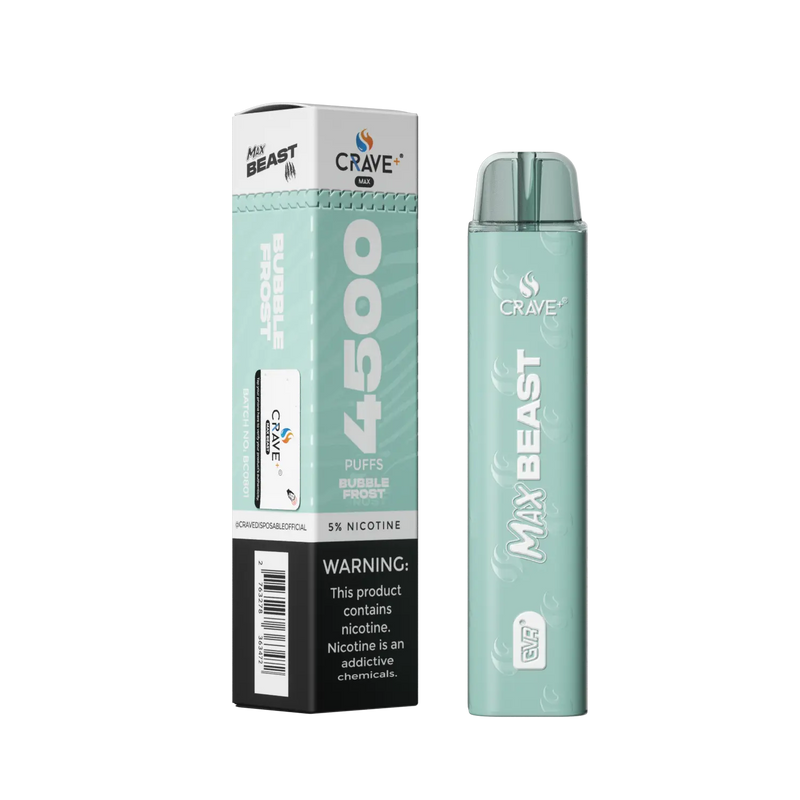 Crave Max Beast 4500 Crave, Crave Max Beast bubble frost