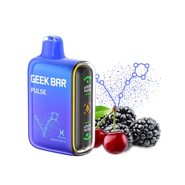 Geek Bar Pulse 15000 - VSZN, Geek Bar black cherry