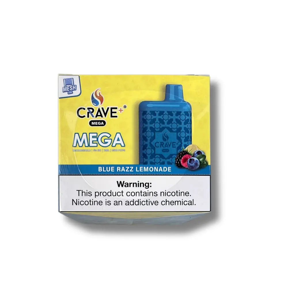 Crave Mega Vape - 5500 Puffs (BOX DEAL) Crave