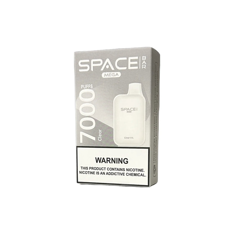 Space Bar Mega 7000 Puffs Clear 5%