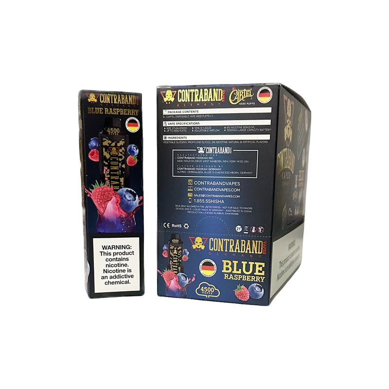 Contraband El Cartel Disposable Vape - 4500 Puffs (BOX DEAL) - VSZN