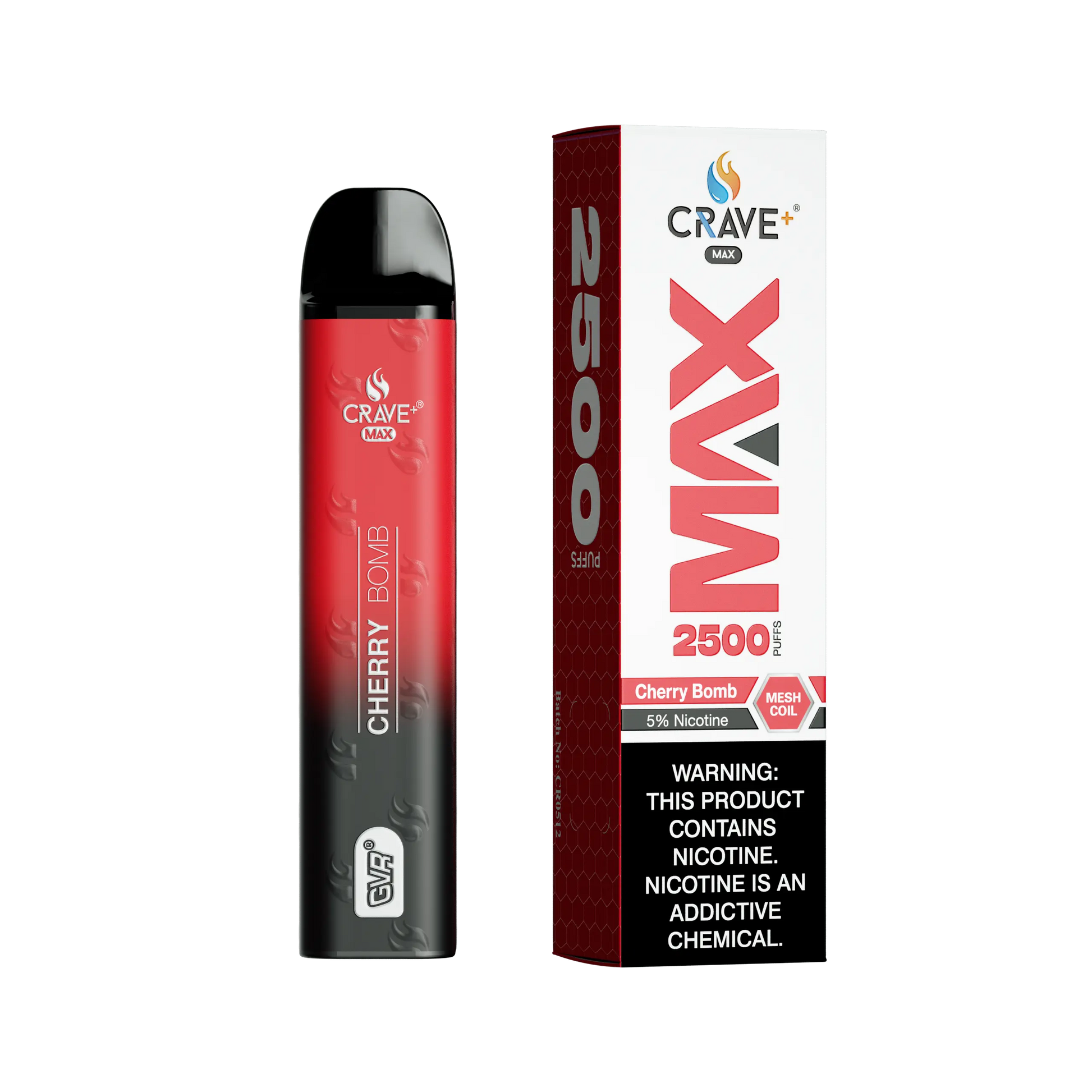 Crave Max Vape - 2500 Puffs Mesh Coil Crave