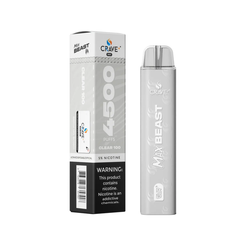 Crave Max Beast 4500 Crave, Crave Max Beast clear 100