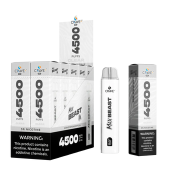 Crave Max Beast 4500 Disposable Vape - Box of 10 Devices - VSZN